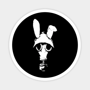 Gas Mask Bunny Magnet